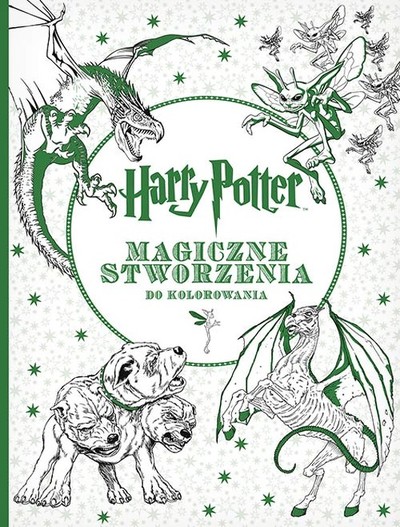 Harry Potter. Magiczne stworzenia do kolorowania