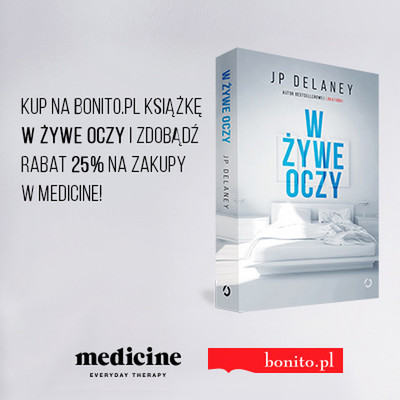 KUP KSIĄŻKĘ „W żywe oczy” I ZGARNIJ RABAT NA ZAKUPY!